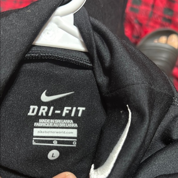 Nike Black High Collar Long Sleeve Top - Picture 6 of 6
